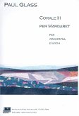 Corale 3 per Margaret per orchestra d'archi partitura Corale 3 per Margaret per orchestra d'archi partitura