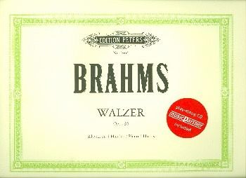 Walzer op39 (+CD) für Klavier zu 4 Händen