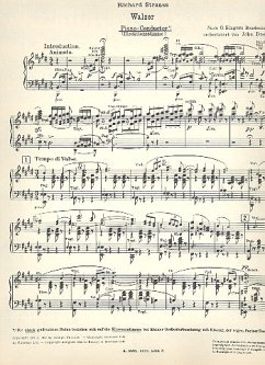 Cover Rosenkavalier-Walzer für Salonorchester Direktion und Stimmen