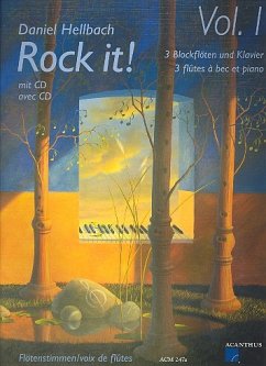 Cover Rock it für 3 Blockflöten (+CD) Partitur