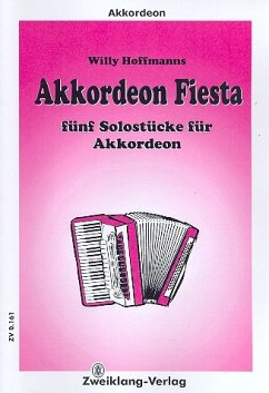 Cover Akkordeon Fiesta (+CD) 5 Solostücke für Akkordeon