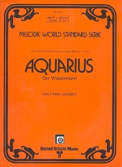 Cover Aquarius: Einzelausgabe Gesang und Klavier