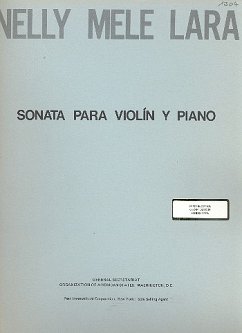 Cover Sonata para violin y piano