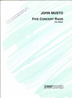 Cover 5 Concert Rags for piano