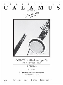 Cover Sonate en mi mineur op.38 pour clarinette basse et piano