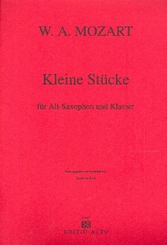 Cover Kleine Stücke für Altsaxophon und Klavier