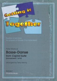 Cover Basse-Danse aus der Capriol Suite für variables Ensemble Partitur und Stimmen
