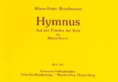 Cover Hymnus auf den Frieden der Welt für Blasorchester Direktion und Stimmen