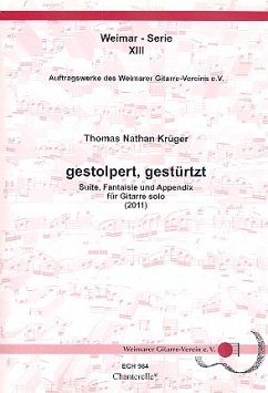 Cover Gestolpert gestürtzt für Gitarre