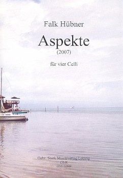 Cover Aspekte für 4 Violoncelli Partitur und Stimmen