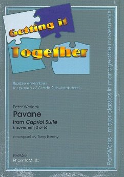 Cover Pavane aus der Capriol Suite für variable Besetzung Partitur und Stimmen