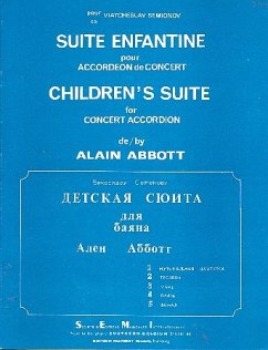 Cover Suite enfantine pour accordeon