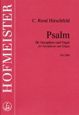 Psalm für Saxophon und Orgel Psalm für Saxophon und Orgel