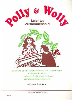 Cover Polly und Wolly Leichtes Zusammenspiel für C-Blockflöte und Klavier