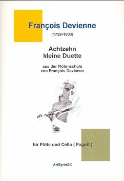 Cover 18 kleine Duette für Flöte und Violoncello (Fagott) Spielpartitur