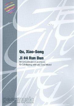 Cover Ji #4 Hun Dun for solo percussion and tapes percussion