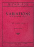 Variations on Ah vous dirai-je Maman for flute Variations on Ah vous dirai-je Maman for flute