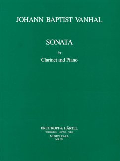 Cover Sonate B-Dur für Klarinette und Klavier