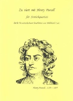 Cover Zu viert mit Henry Purcell für Streichquartett Spielpartitur