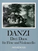 3 Duos für Flöte und Violoncello