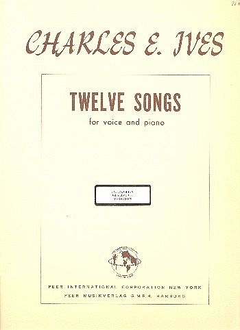 12 Songs for voice and piano 12 Songs for voice and piano