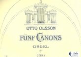 5 Kanons op.18 für Orgel