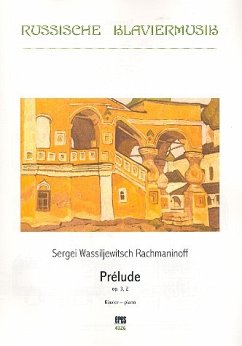 Cover Prélude op.3,2 für Klavier