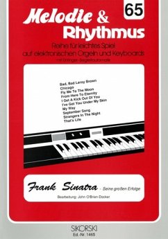 Cover Frank Sinatra und seine großen Erfolge für E-Orgel / Keyboard Melodie und Rhythmus 65