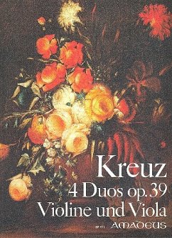 Cover 4 Duos op.39 für Violine und Viola Stimmen