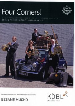Cover Besame mucho: für 4 Hörner Partitur und Stimmen