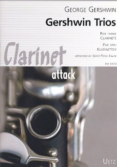 Cover Trios für 3 Klarinetten Partitur und Stimmen