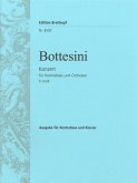 Konzert h-Moll für Kontrabaß und Orchester für Kontrabaß und Klavier