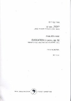 Evocation op.32 for violin and orchestra for violin and piano