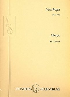 Cover Allegro für 2 Violinen