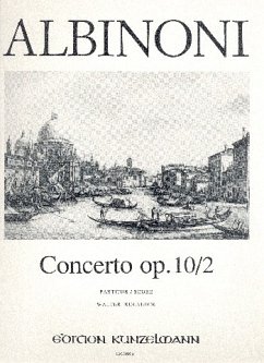 Cover Concerto g-Moll op.10,2 für Streichorchester Partitur