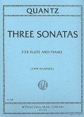 3 Sonatas for flute and piano 3 Sonatas for flute and piano
