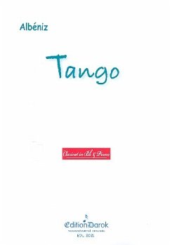 Cover Tango op.165 for clarinet and piano