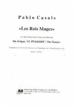 Les rois mages für Violoncello-Ensemble Partitur und Stimmen