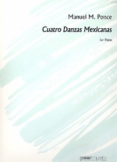 Cover 4 danzas mexicanas for piano
