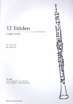 Cover 12 Etüden für Oboe
