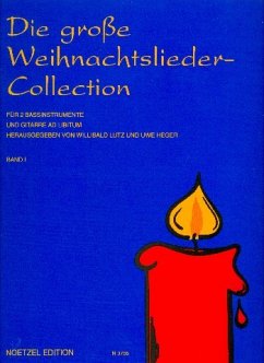 Cover Die große Weihnachtslieder-Collection für 2 Baßinstrumente (Gitarre ad lib) Spielpartitur