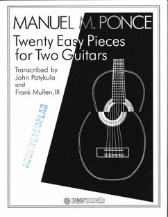Cover 20 easy pieces for 2 guitars 2 scores