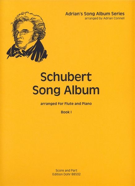 Schubert Song Album vol.1 for flute and piano