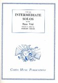 Intermediate Solos for bass viols (and Bc) score and part