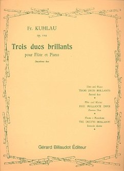 Cover Duo brillant op.110,2 pour flute et piano
