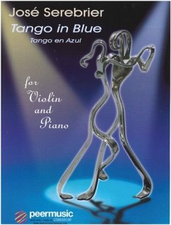 Cover Tango in Blue for violin and piano