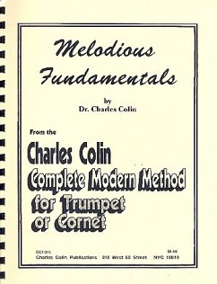 Melodious Fundamentals from the Charles Colin Complete modern Method for trumpet or cornet