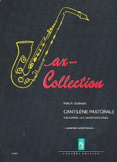 Cover Sax-Collection Cantilene Pastorale für Sopransaxophon (Altsaxophon) und Orgel