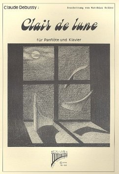 Cover Clair de lune aus der Suite bergamasque für Panflöte und Klavier