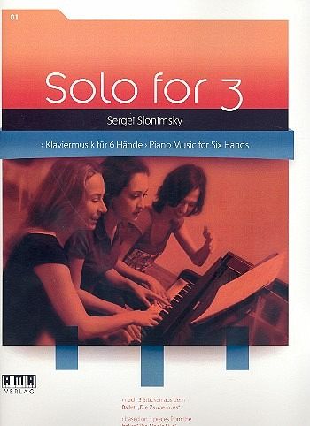 Solo for 3, für Klavier 6-händig Solo for 3, für Klavier 6-händig